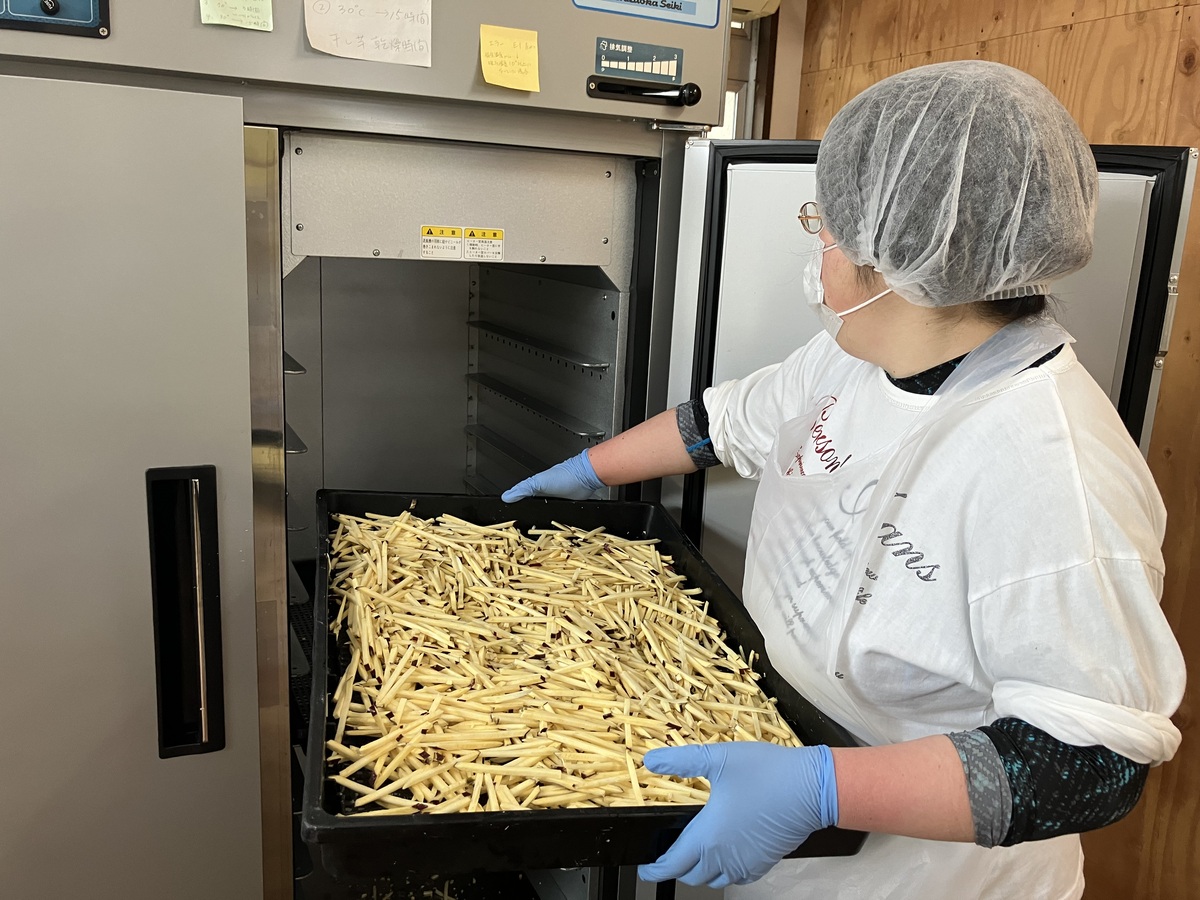 さつまいも加工